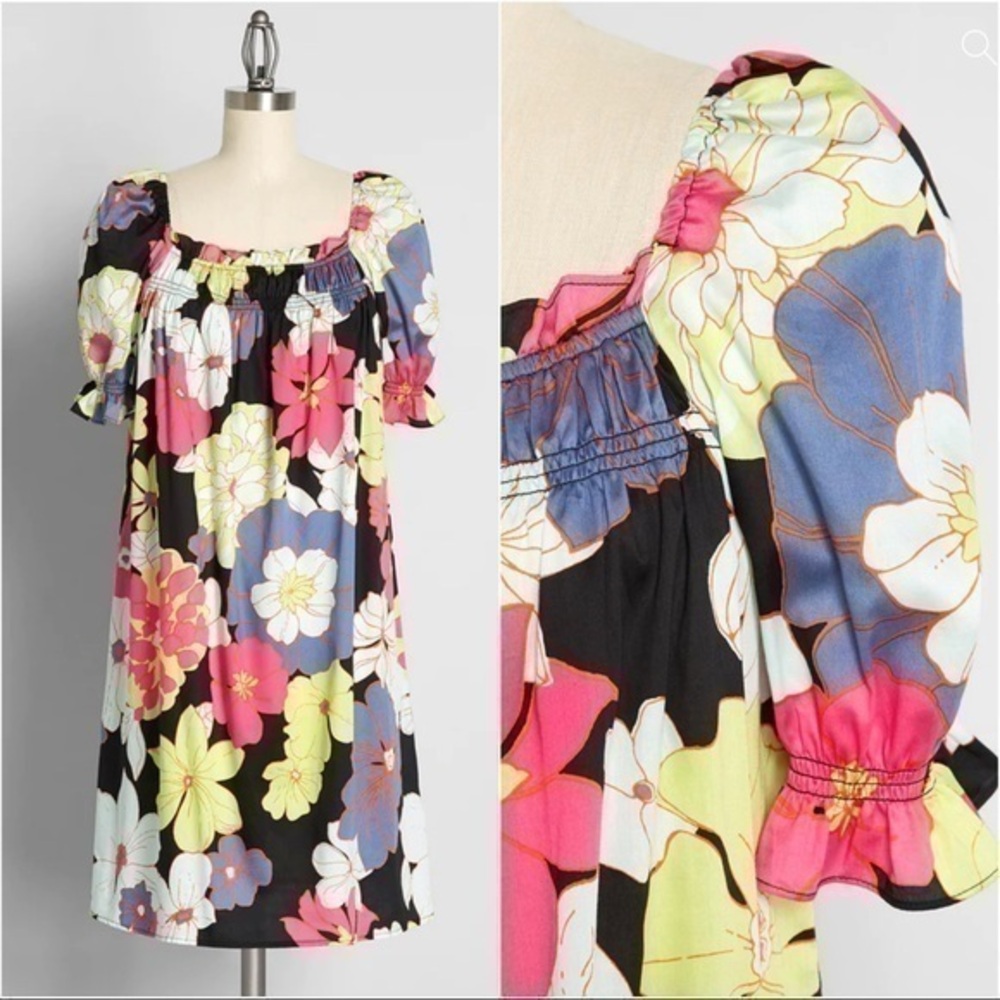 ModCloth Daytime Mood Babydoll Dress